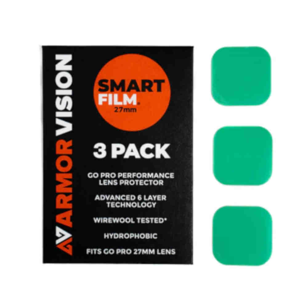 ARMOR VISION 27mm Smart Film für Go Pro Linsenschutz 3er Pack