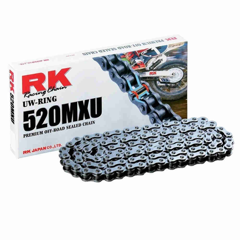 RK RACING CHAIN Motorrad-Kette 520MXU 120L