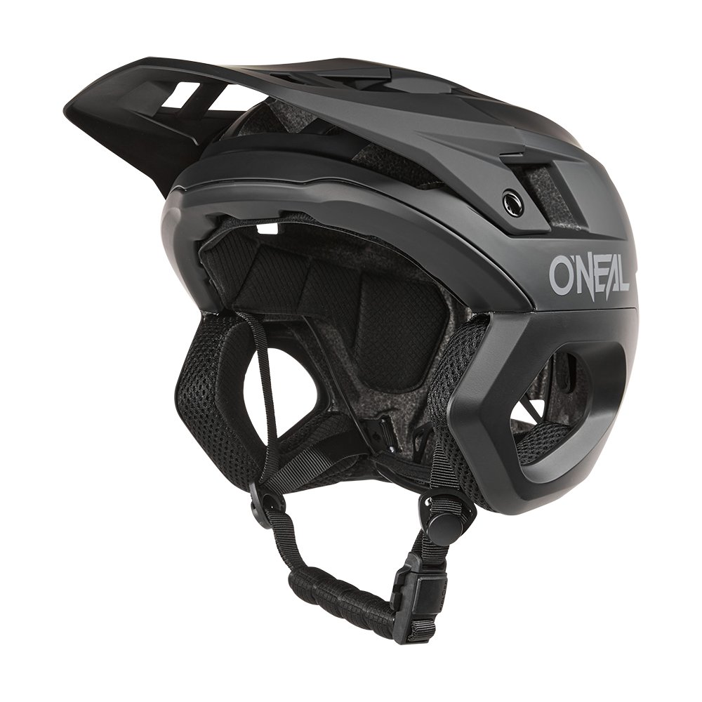 ONEAL Trapper MTB Helm Solid schwarz
