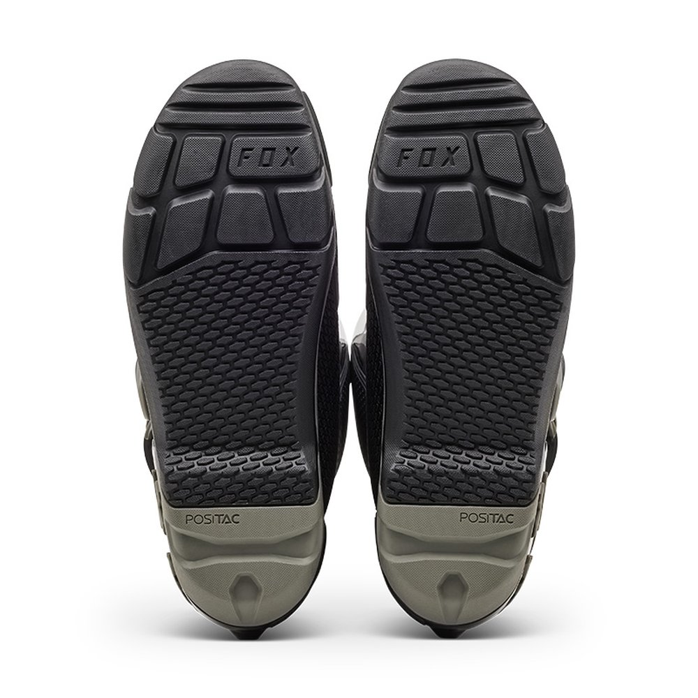 FOX COMP X BOOT Motocross Stiefel Grau/Schwarz