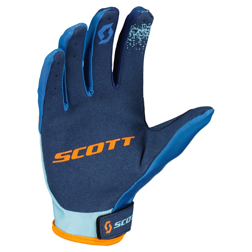 SCOTT 350 Race Handschuhe Evo blau orange SCOTT 350 Race Handschuhe Evo blau orange