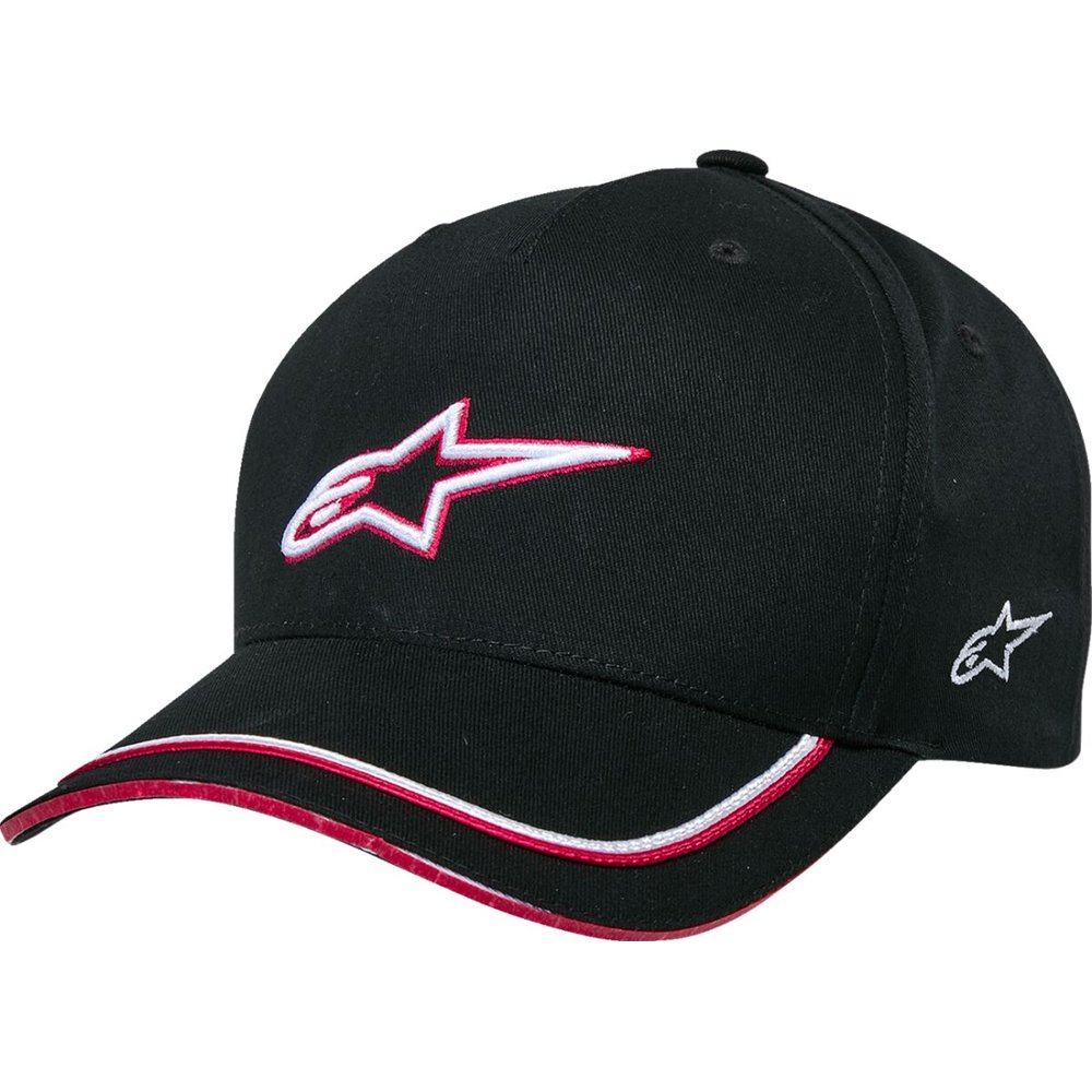 ALPINESTARS Kappe Cap Curved Snapback Acension blau