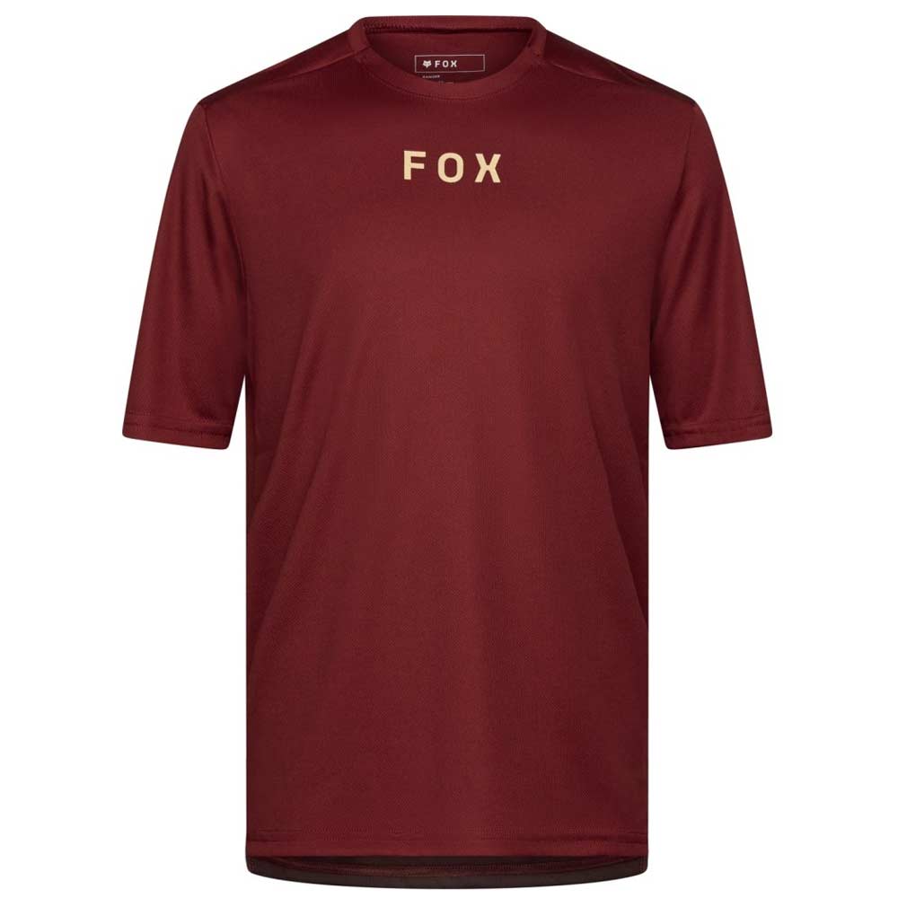 FOX RANGER SS JERSEY WORDMARK kurzärmlig für Kinder Rust