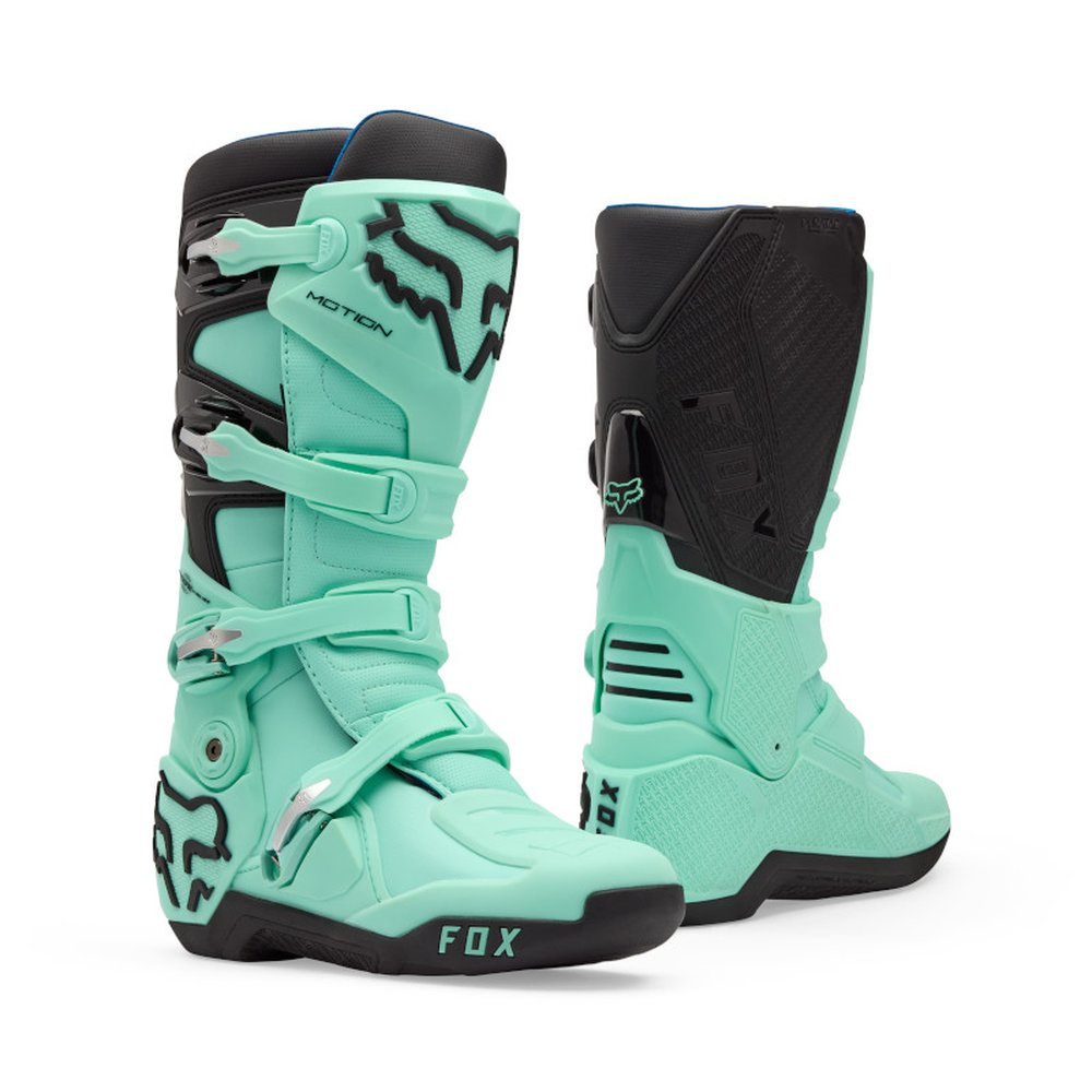 FOX MOTION BOOT Motocross Stiefel Teal