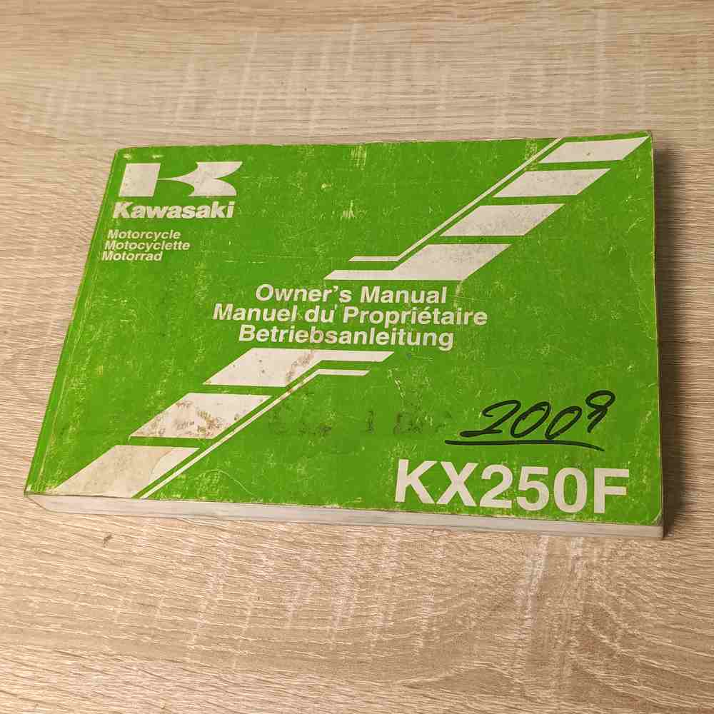 KAWASAKI KX250F (W9) 2009 99976-1432 Motorrad-Handbuch gebraucht