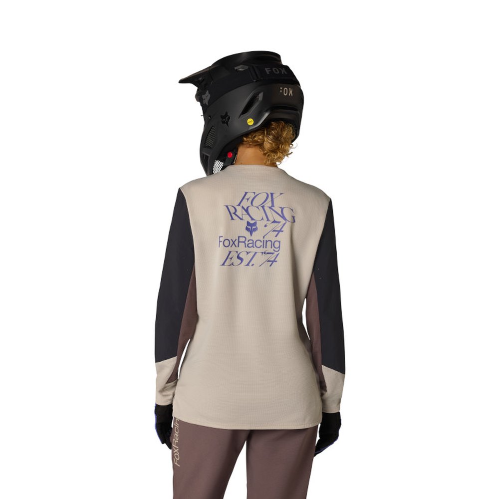 FOX W DEFEND LS JERSEY PARK für Frauen Chalk