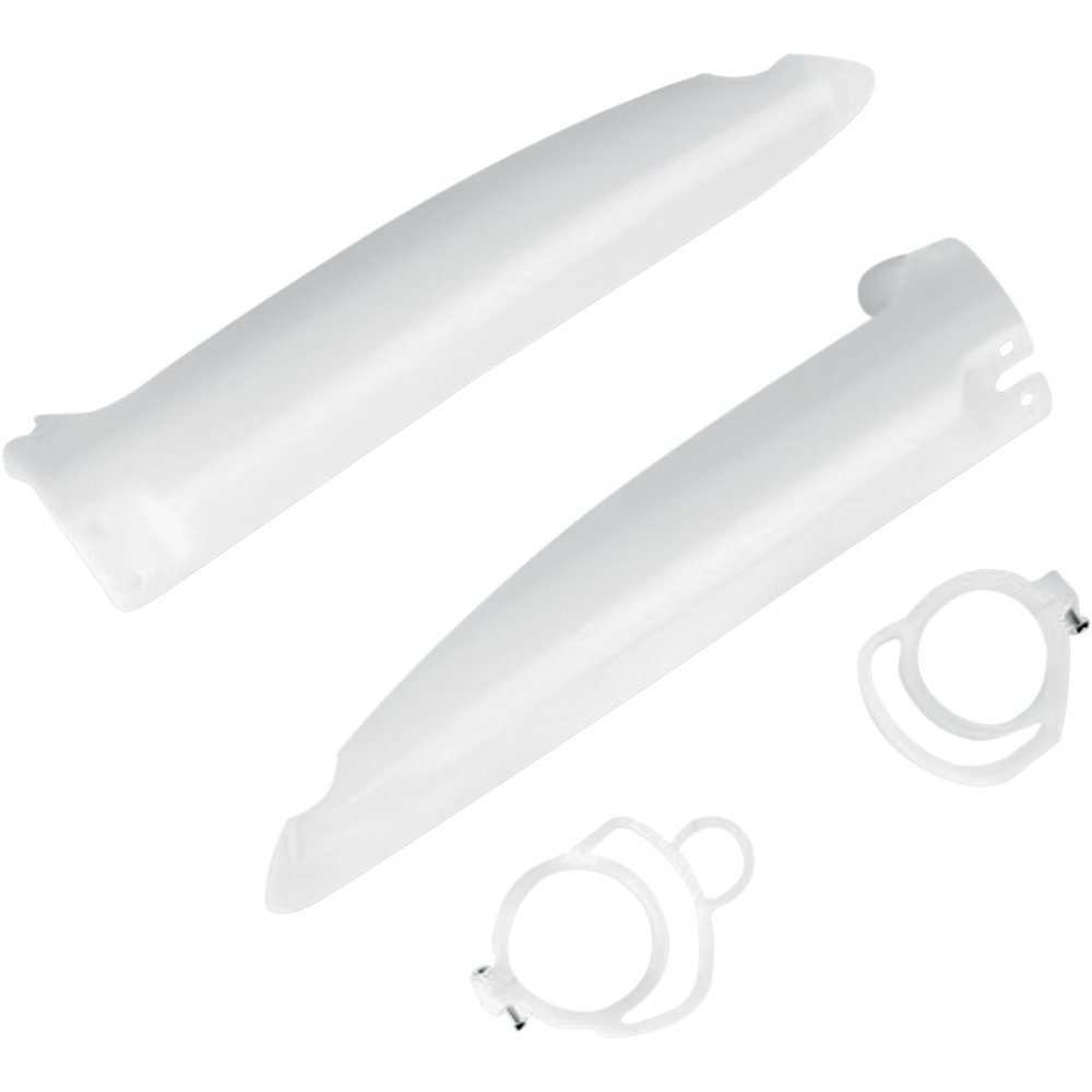 UFO Gabelschutz Kawasaki KX125/250/500 94-95weiss