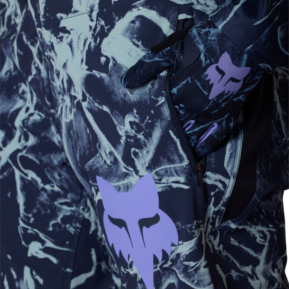 FOX W RANGER PANT lange MTB Hose für Frauen IMAGE PRINT Dark Blau