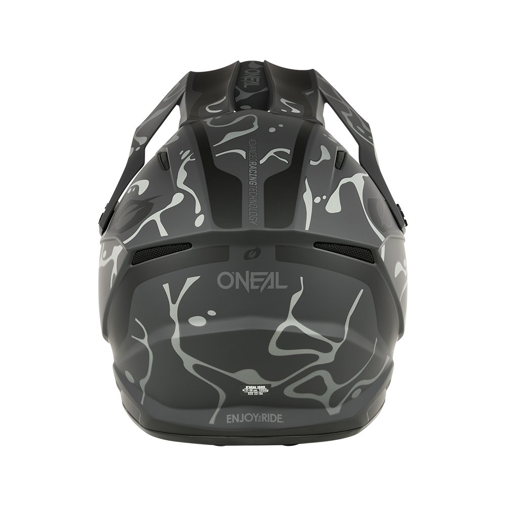 ONEAL 1SRS Motocross Helm Splash schwarz/grau ONEAL 1SRS Motocross Helm Splash schwarz/grau