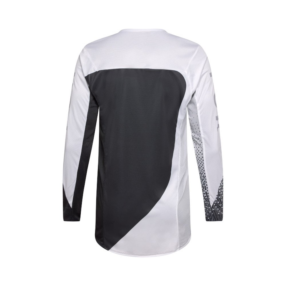 FOX FLEXAIR FRACTURE JERSEY Weiss/Schwarz