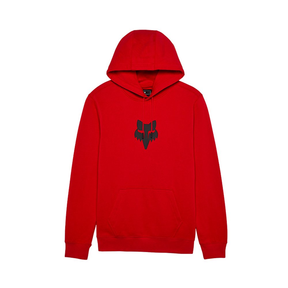 FOX FOX HEAD FLEECE PO Hoodie Flame Rot