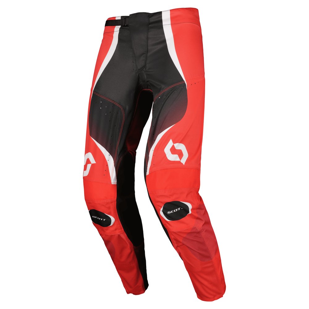 SCOTT Motocross Hose Podium Pro fast rot/caviar schwarz SCOTT Motocross Hose Podium Pro fast rot/caviar schwarz