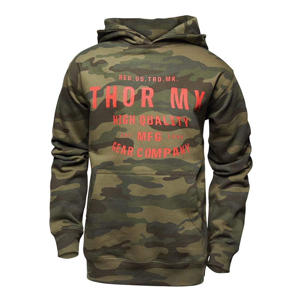 THOR Crafted Youth Kinder Kapuzen Pullover camo
