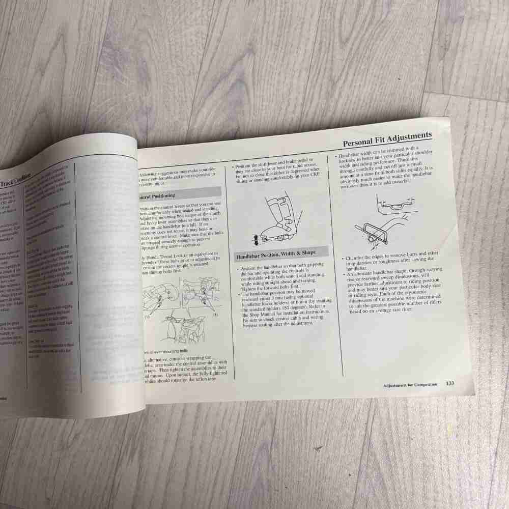 HONDA CRF 250 R 2006 00X3R-KRN-6000 Motorrad-Handbuch gebraucht