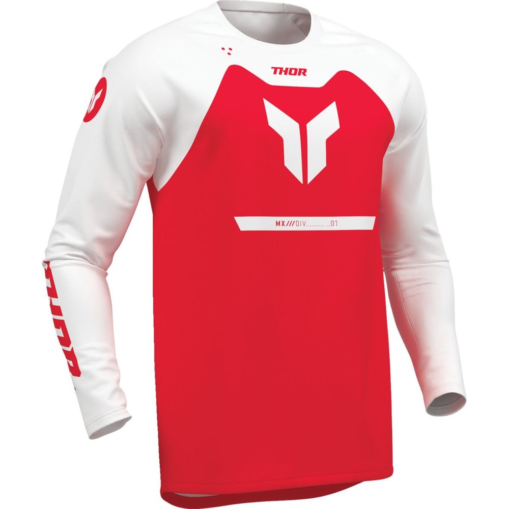 THOR Ridemode Menace Youth Kinder Jersey rot