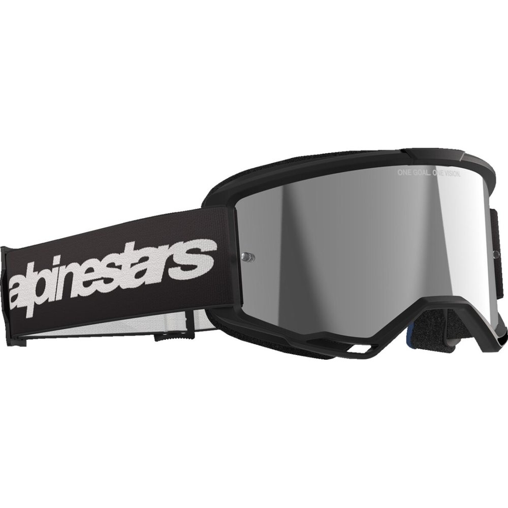 ALPINESTARS Vision 3 Worotmark Brille schwarz silber verspiegelt