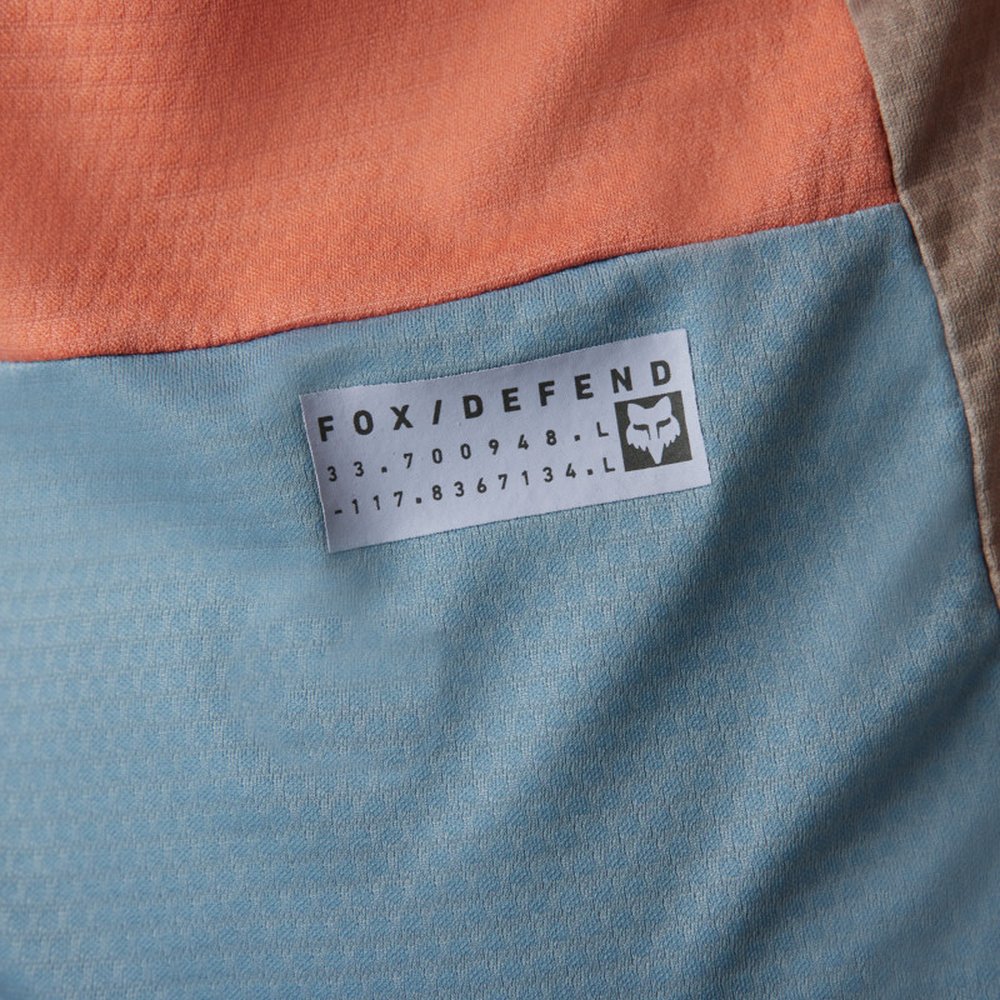 FOX W DEFEND SS JERSEY kurzärmlig für Frauen Salmon