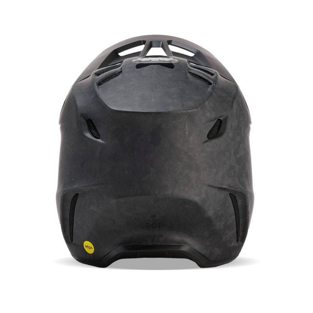 FOX V3 RS CARBON SOLID Motocross Helm Matt Schwarz