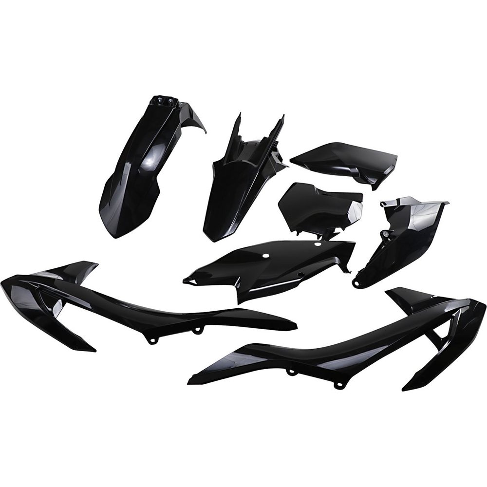 UFO Komplettes Karosserie-Kit Plastikteile passend für KTM SX-SXF 16-18 schwarz
