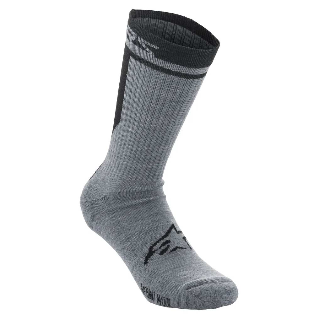 ALPINESTARS Merino Socken 24 grau schwarz