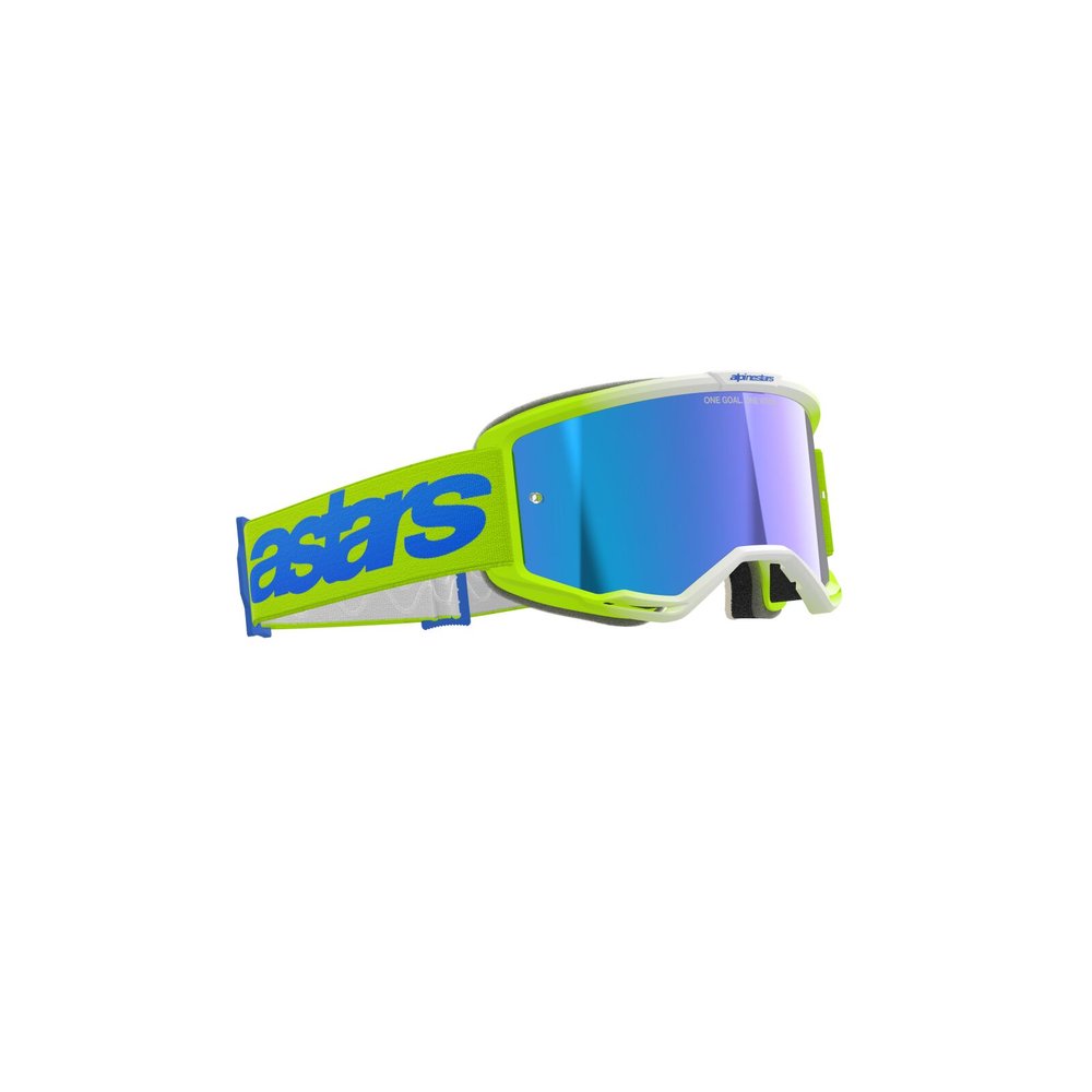 ALPINESTARS Vision 5 Blaze Brille gelb/blau blau verspiegelt