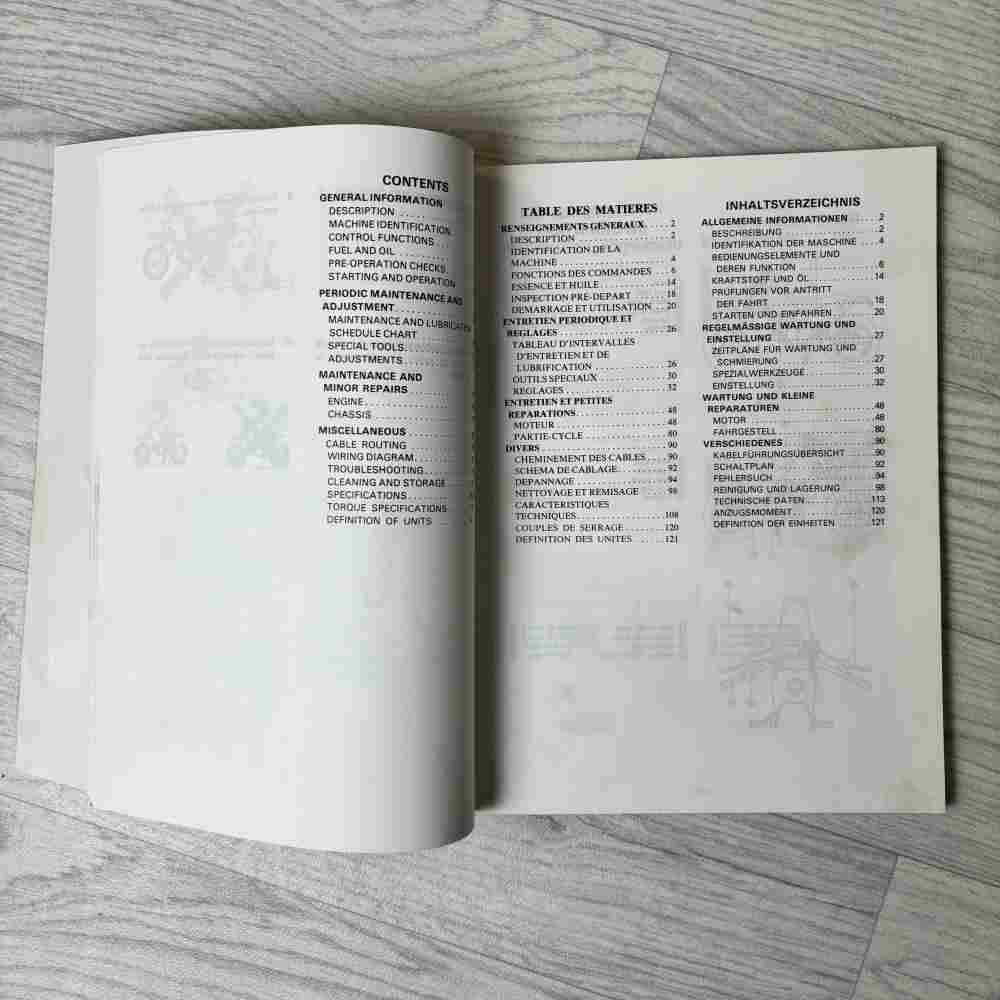 YAMAHA PW 50 (U) 1988 36E-28199-81 Motorrad-Handbuch gebraucht