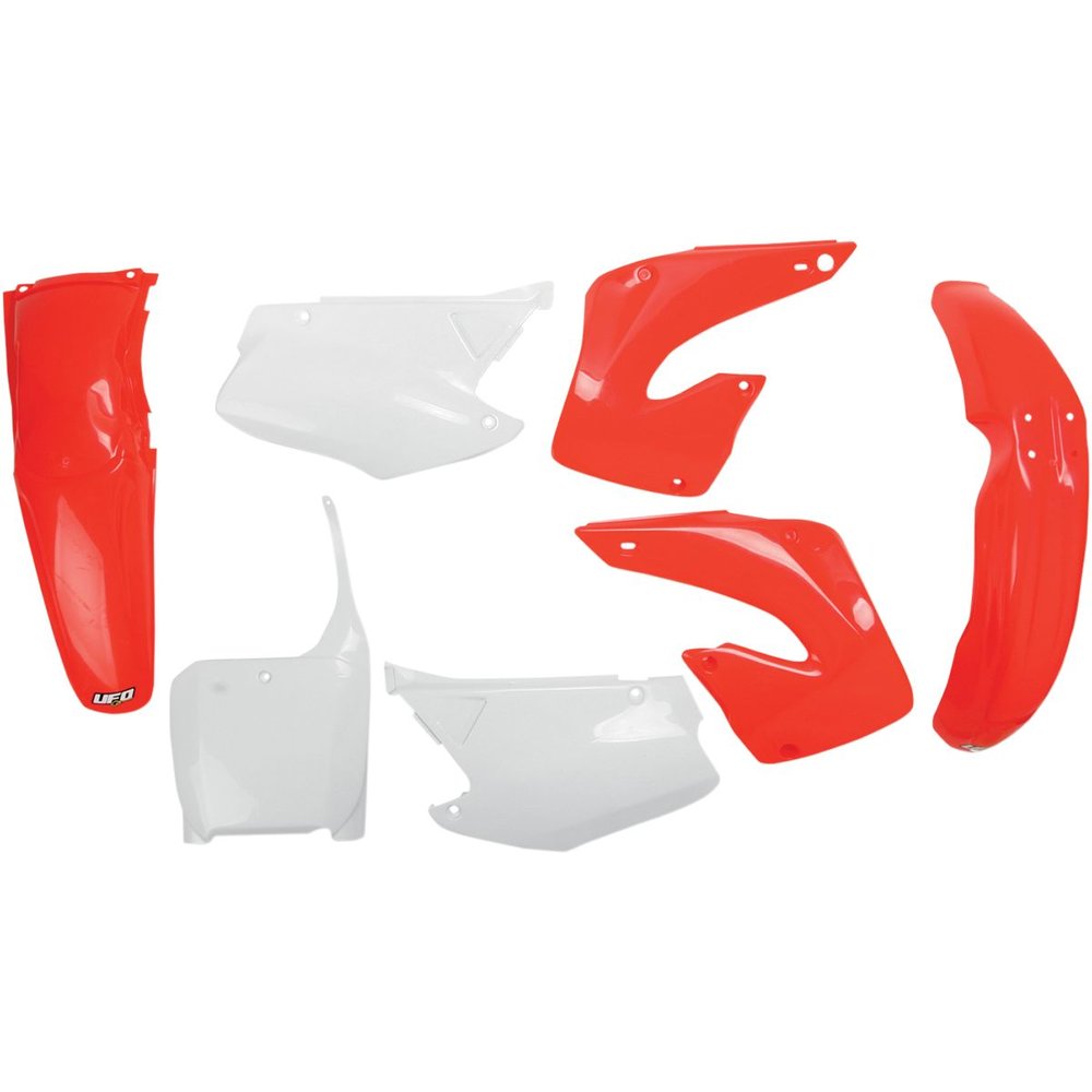 UFO Komplettes Karosserie-Kit Plastikteile Honda CR125/250 00-01 OEM UFO Komplettes Karosserie-Kit Plastikteile Honda CR125/250 00-01 OEM