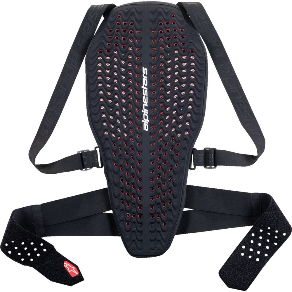 ALPINESTARS Nucleon Plasma Rückenprotektor schwarz weiss rot ALPINESTARS Nucleon Plasma Rückenprotektor schwarz weiss rot