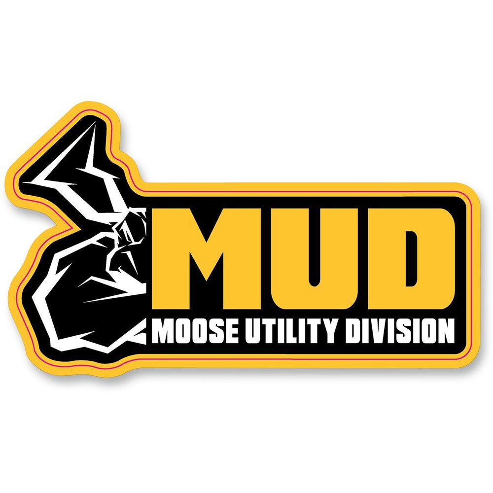 MOOSE RACING Mud Icon Aufkleber 7,6cm 10er Pack MOOSE RACING Mud Icon Aufkleber 7,6cm 10er Pack