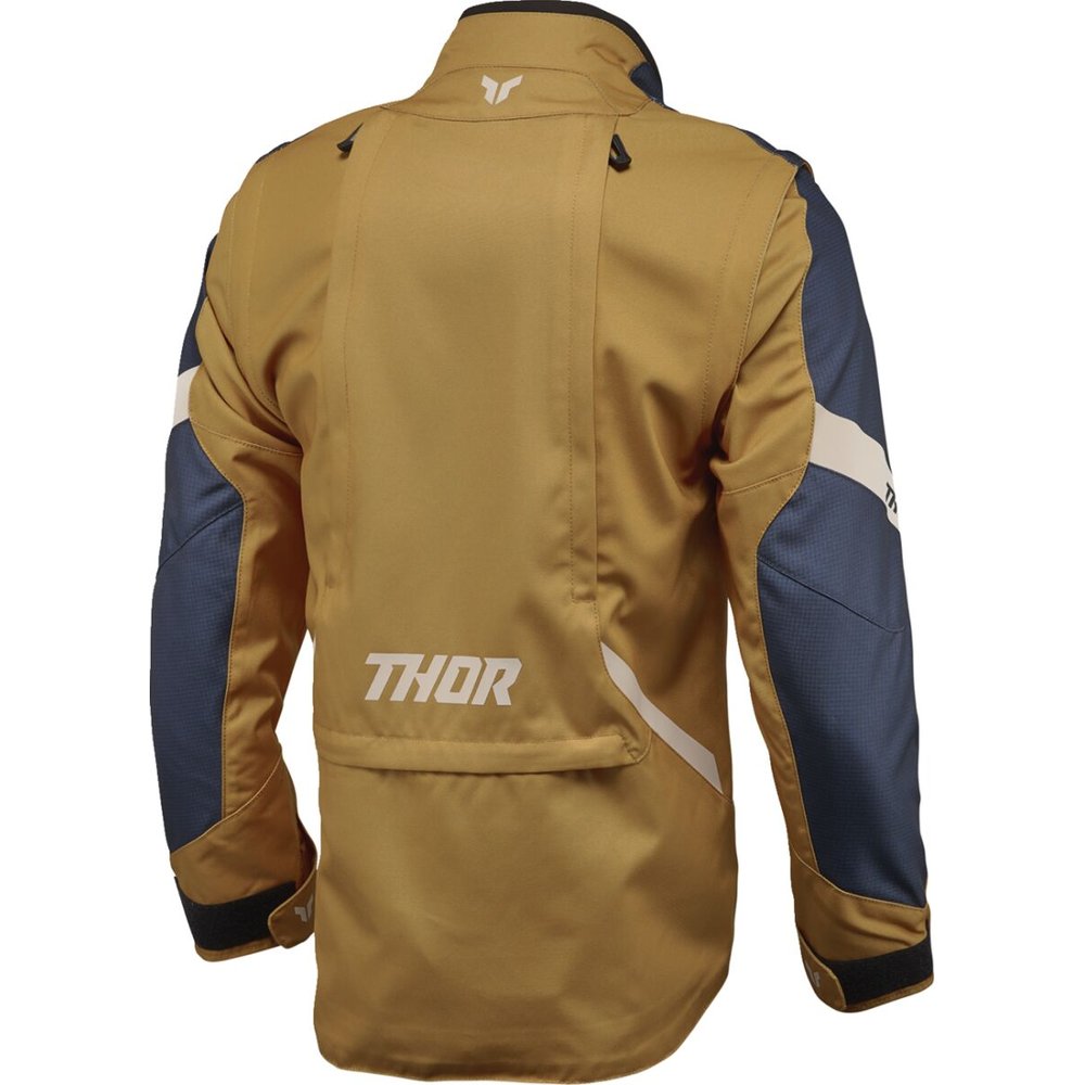 THOR Terrain Frauen Enduro Jacke caramel/midnight blau