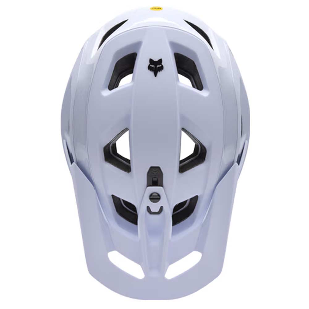 FOX SPEEDFRAME RS MT WHT Halbschale MTB Helm Matt Weiss