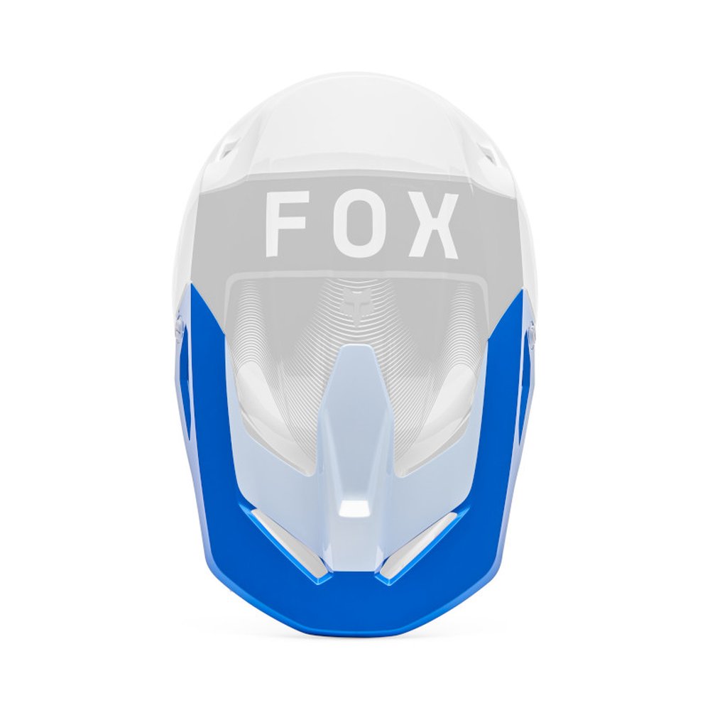 FOX YOUTH V1 HELMET Helmschirm - COLLECT Open Blau