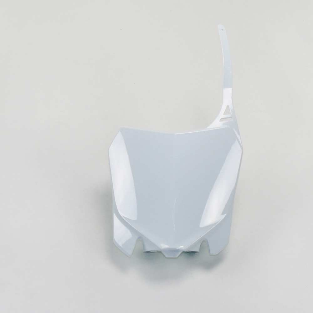 UFO HO04656#041 Nummerntafel für Honda CRF 450 13-16 weiss