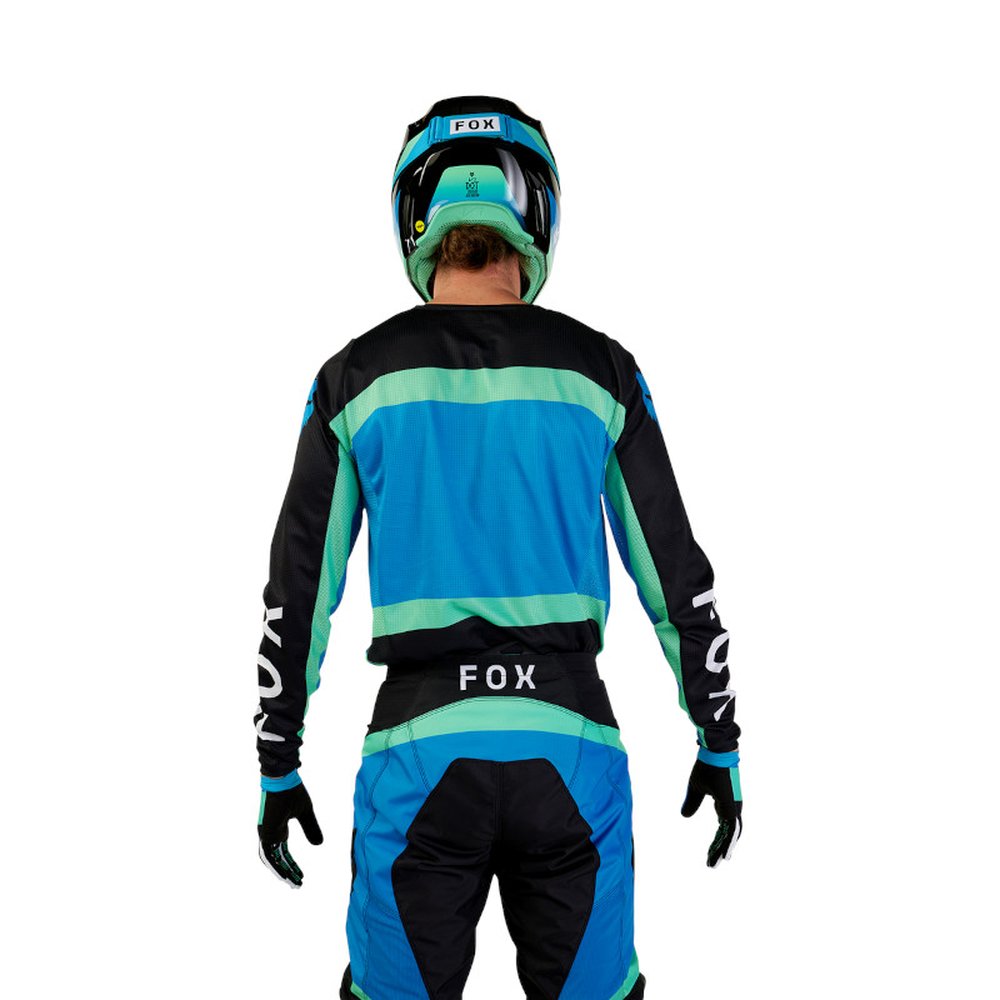 FOX 180 BALLAST JERSEY Schwarz/Blau