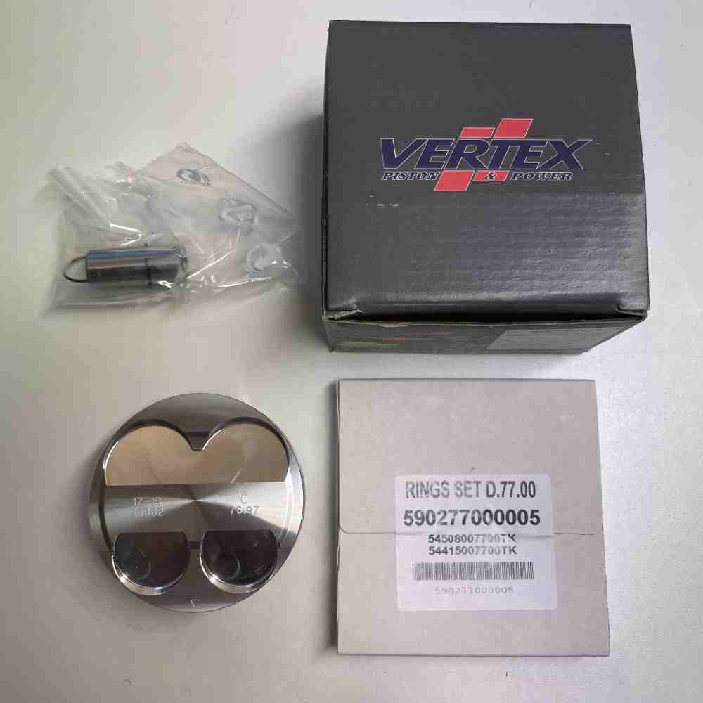 VERTEX 24020C Kolbensatz passend für Kawasaki KX250F 15-16 76,97mm Size C VERTEX 24020C Kolbensatz passend für Kawasaki KX250F 15-16 76,97mm Size C
