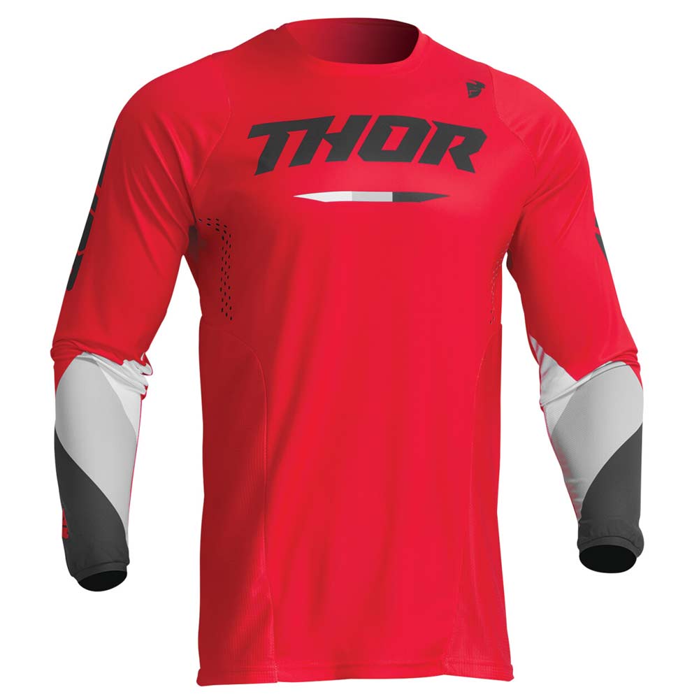 THOR Pulse Tactic Youth Kinder MX MTB Jersey rot