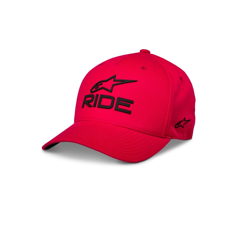 ALPINESTARS Kappe Cap Curved Ride Sonic rot/blau