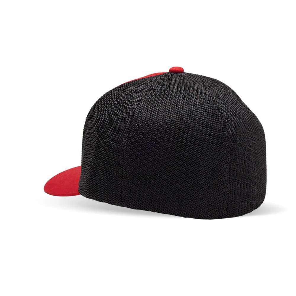 FOX ABSOLUTE FLEXFIT HAT Kappe Flame Rot