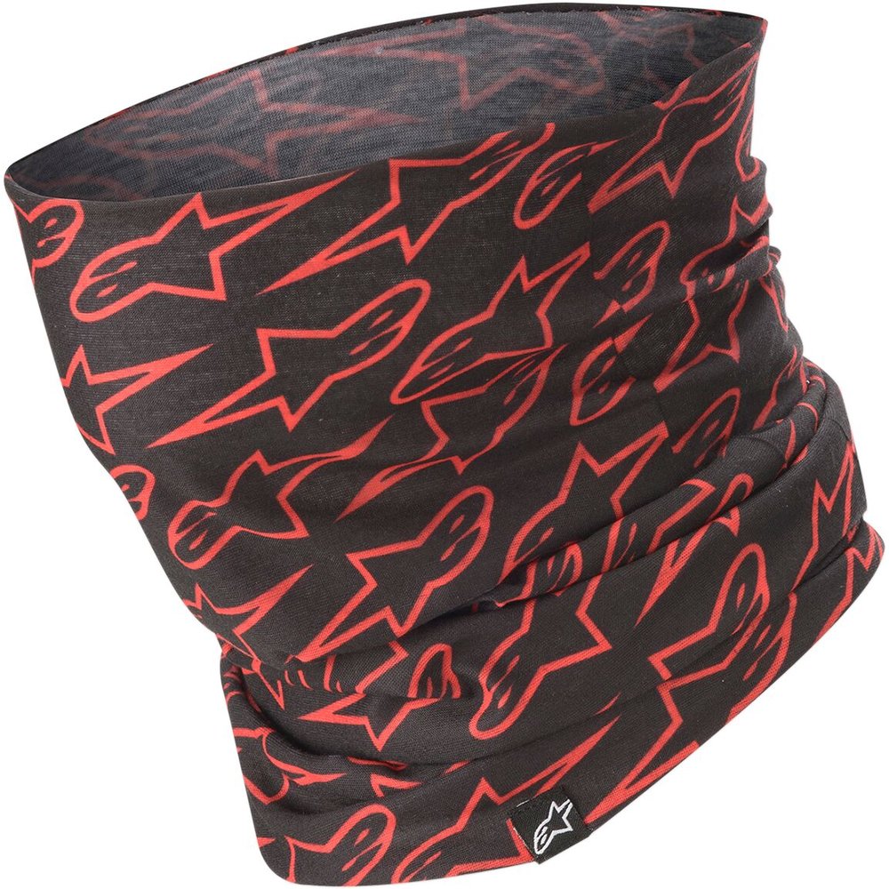 ALPINESTARS Necktube Schlauchschal Astars schwarz rot ALPINESTARS Necktube Schlauchschal Astars schwarz rot