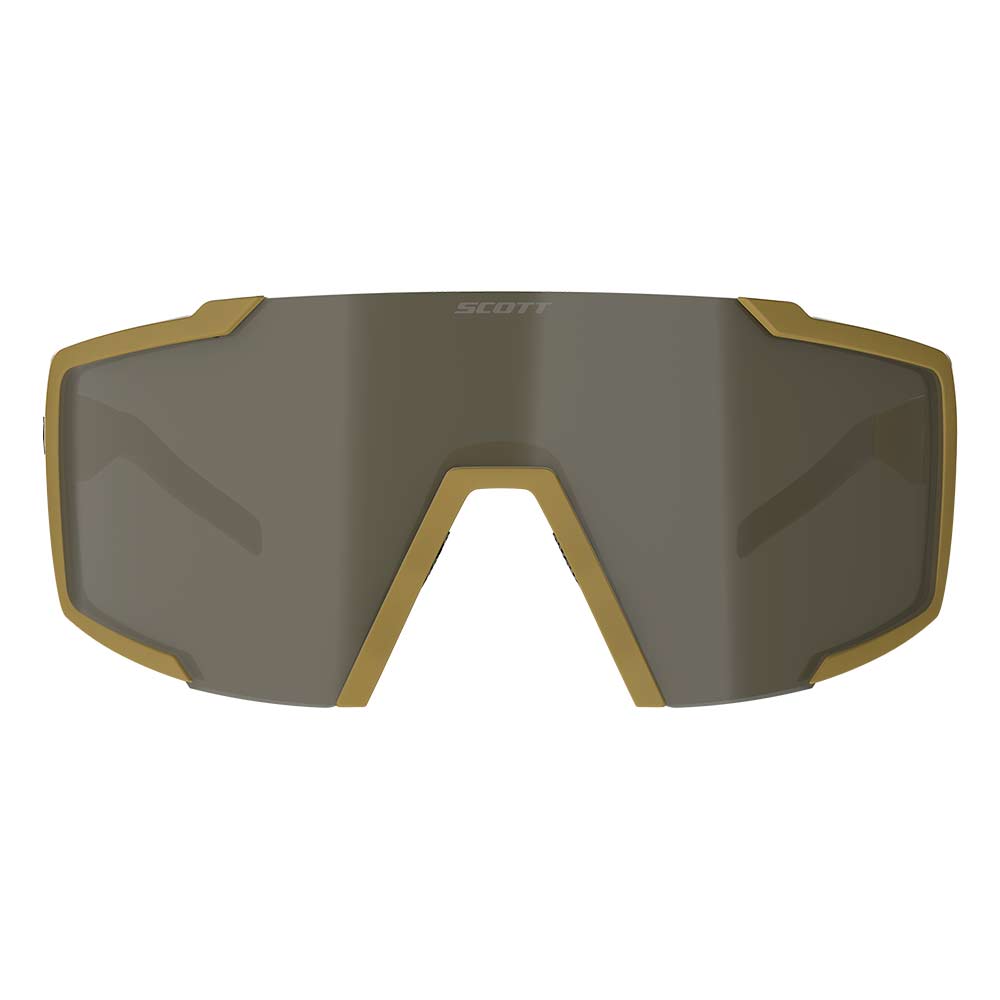 SCOTT Shield Compact Sonnenbrille gold bronze verspiegelt