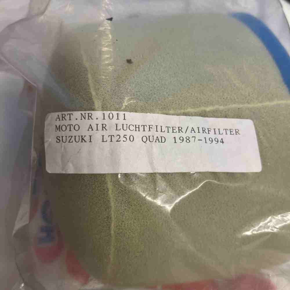 MOTO AIR 1011 Luftfilter passend für Suzuki LT 250 MOTO AIR 1011 Luftfilter passend für Suzuki LT 250