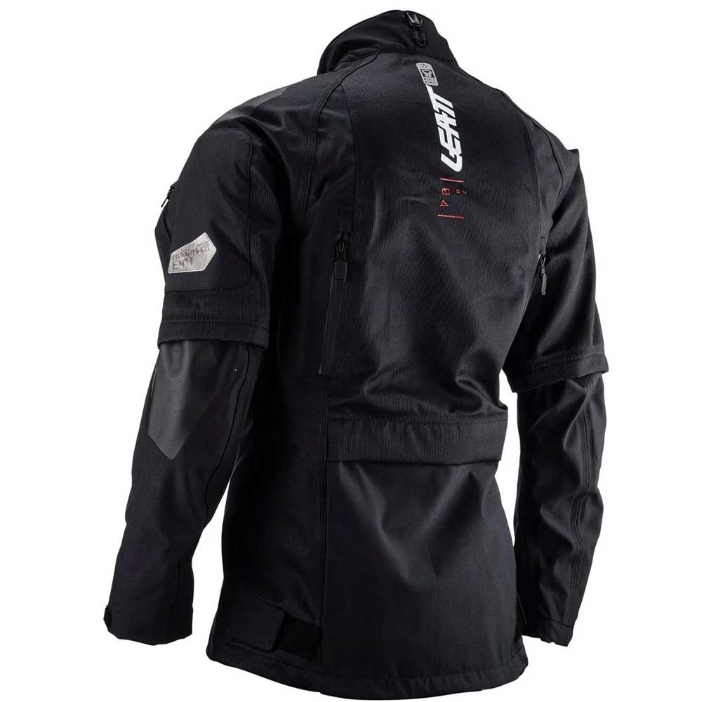LEATT Moto 4.5 HydraDri Jacke Regenjacke wasserdicht schwarz