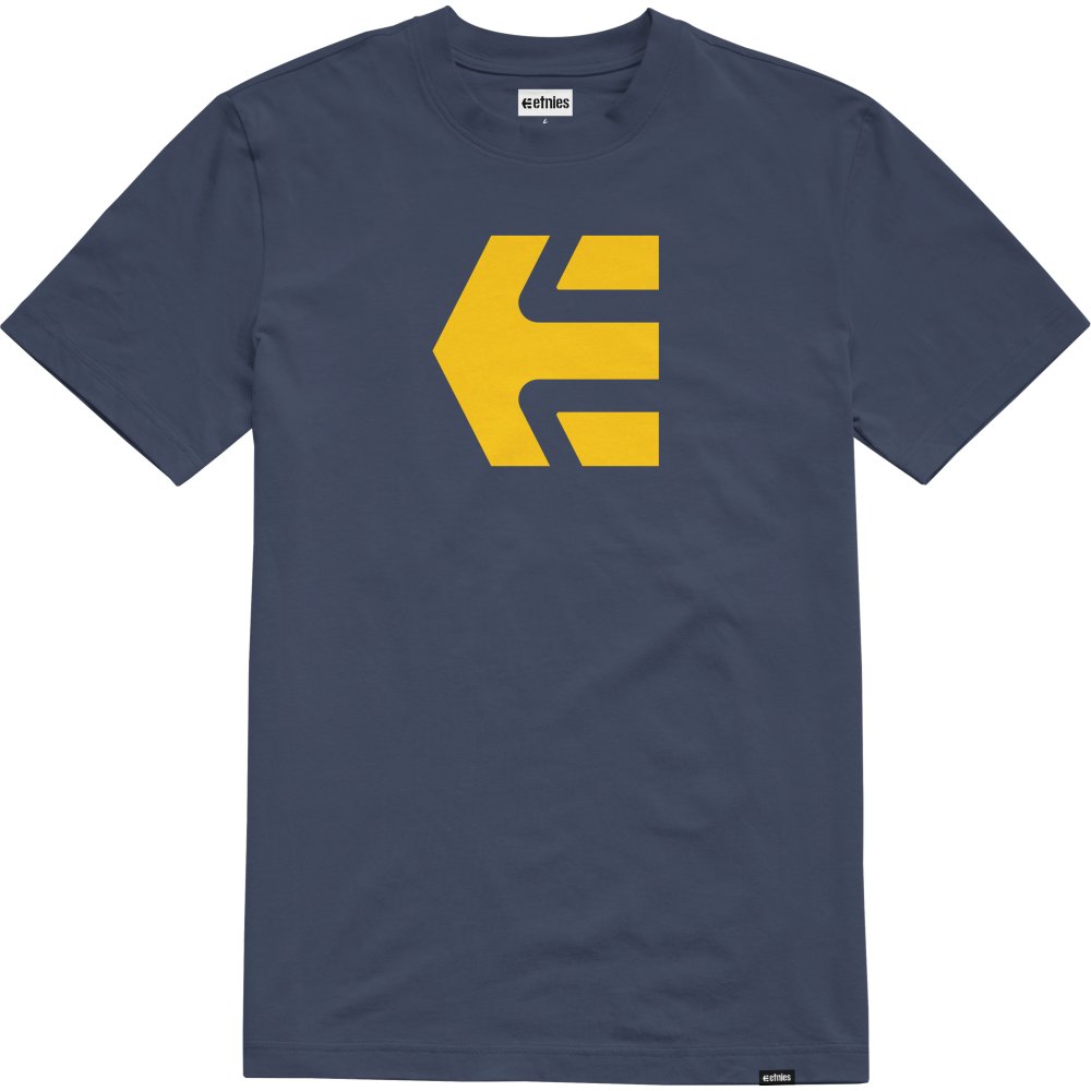 ETNIES Kids Icon Tee T-Shirt blau gelb