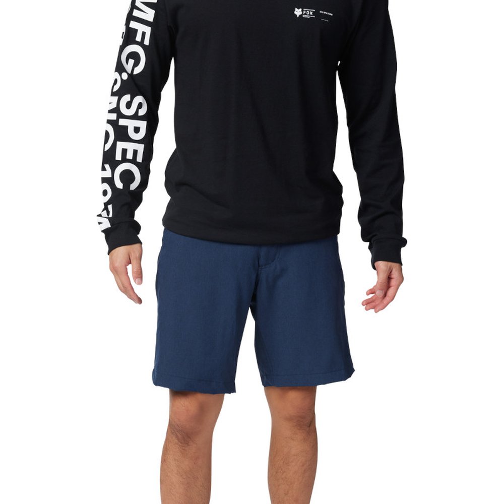 FOX ESSEX TECH STRETCH Shorts Heather Deep Cobalt