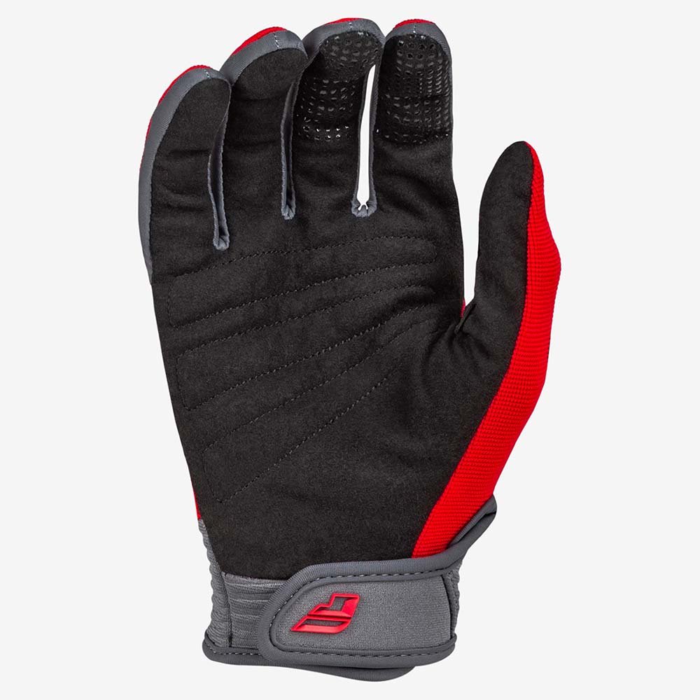 FLY F-16 Handschuhe rot charcoal grau weiss