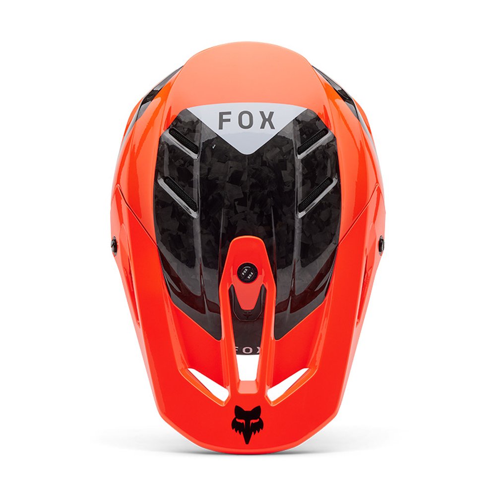 FOX V3 RS INFINITE Motocross Helm Neon Orange