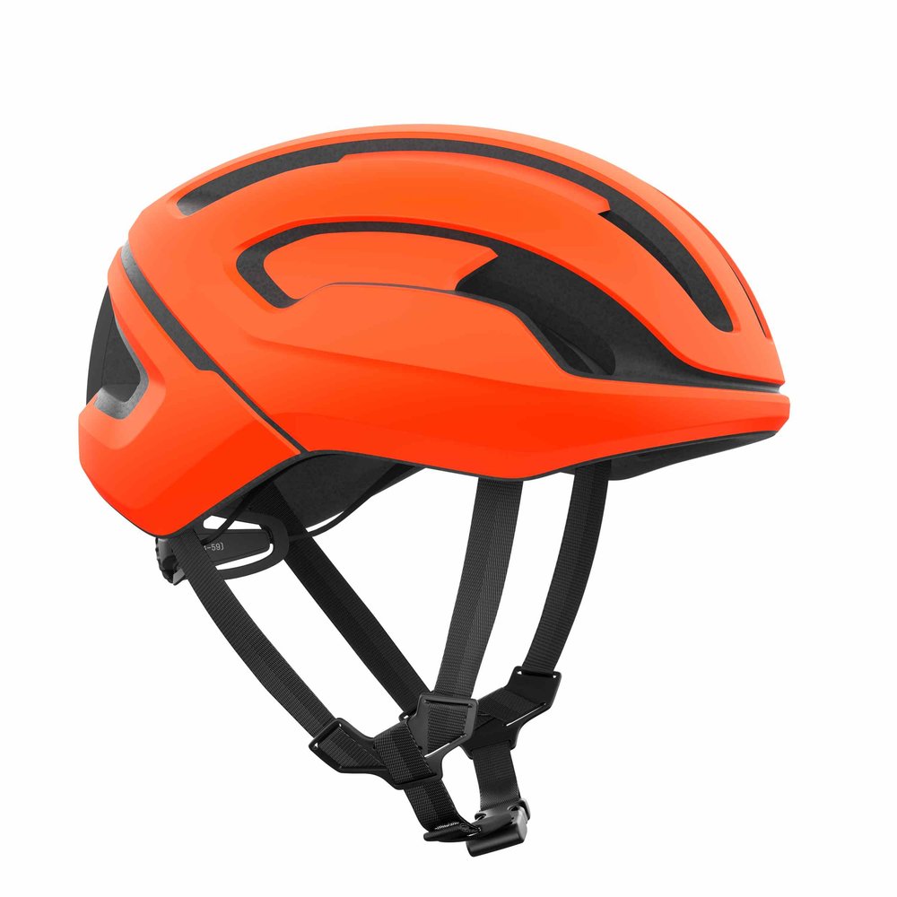POC Omne Air MIPS Gravel Helm Fluorescent Orange Matt