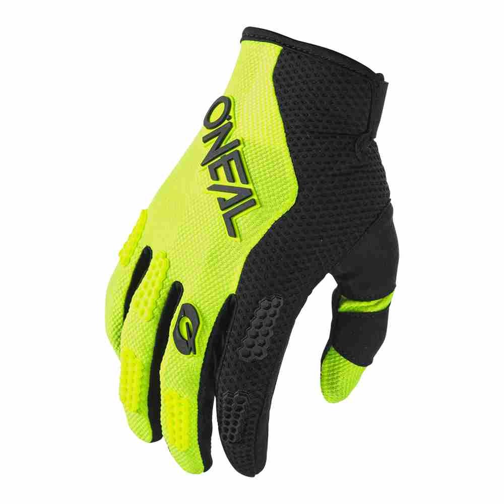ONEAL Element Youth Racewear Kinder Handschuhe schwarz neon gelb