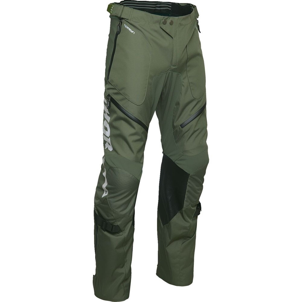 THOR Terrain Enduro Hose Otb army grün grau