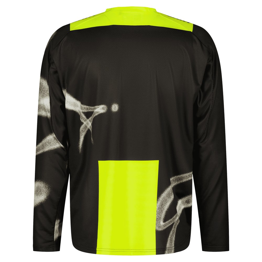 SCOTT Jersey Evo Dirt caviar schwarz/safety gelb SCOTT Jersey Evo Dirt caviar schwarz/safety gelb